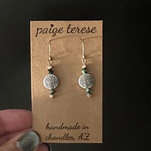 Gold and Silver Earrings